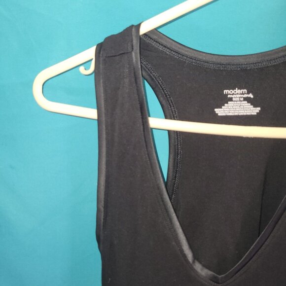 Modern Movement Black Sleeveless Tank Top Size M - Picture 5 of 9